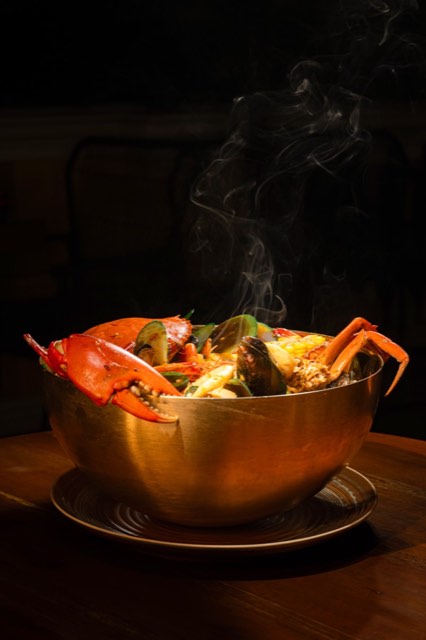 Seafood bowl